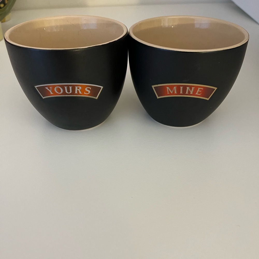 Bailey's Irish Cream MINE and YOURS  Cups